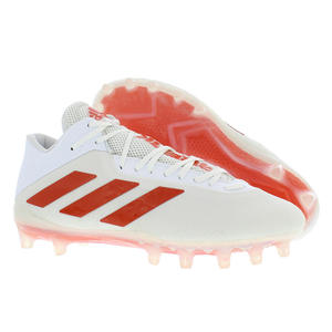 Adidas Sm Freak Mid <b>Mens</b> <b>Shoes</b> Color: Footwear White/<b>Orange</b> 100% Authentic - Product Image 5