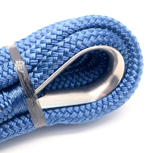 (JINLI-Rope) Corde de quai en nylon/polyester double tressée de 3/4'', 1/4'', 1/2'', corde de bateau avec œillet à l'extrémité - Product Image 2