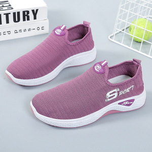 Zapatos <span class=keywords><strong>Deportivos</strong></span> para <span class=keywords><strong>Mujer</strong></span> al por Mayor, con Parte Superior <span class=keywords><strong>de</strong></span> Malla Transpirable, Entresuela <span class=keywords><strong>de</strong></span> Goma y Suela <span class=keywords><strong>de</strong></span> PVC, Modernos y Casuales - Product Image 2