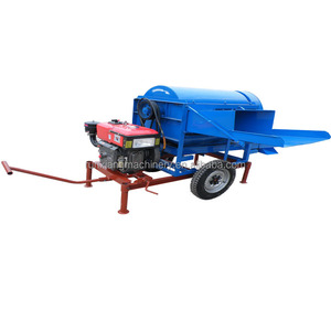 Batteuse de blé Machine riz blé battage multi fonction Portable blé sorgho batteuse - Product Image 3