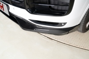 <span class=keywords><strong>Vente</strong></span> flash pour <span class=keywords><strong>Porsche</strong></span> <span class=keywords><strong>Cayenne</strong></span> 9Y0.1 2018-2023, pare-chocs avant en fibre de carbone de style TKT, lèvre avant, accessoires de voiture - Product Image 3
