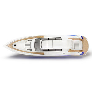 Yacht RC di Lusso da Corsa 1105 Little Princess, Motoscafo Elettrico Brushless ad Alta Velocità 960mm, Modello di Barca Simulata per Adulti - Product Image 2