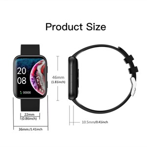 Reloj Inteligente de Lujo Unisex Ultra Fitness 2024, Pantalla Curva 3D Negra, Carcasa Cuadrada, Deportivo, Resistente al Agua 3BAR, Frecuencia Cardíaca - Product Image 4