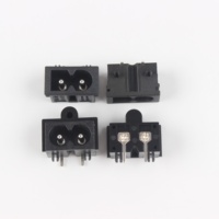 Prise d'alimentation CA C8 à visser, prise électrique mâle pour PCB SMT, prise IEC en forme de 8