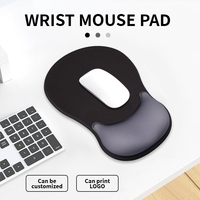 Alas Keyboard Ergonomis Anti Selip Silikon Tahan Air Set Alas Mouse Bantalan Meja Lembut untuk Laptop Komputer Stok Tersedia Bersertifikasi RoHS