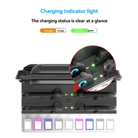 Pour Nintendo Switch 2 contrôleurs Station d'accueil de charge support de Console de jeu 4 Joy-Cons chargeur Base de support avec lumière LED