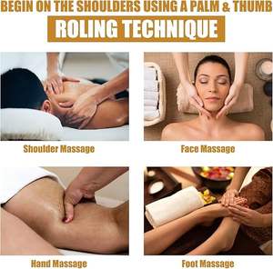 Carregamento USB Massageador Elétrico Sem Fio Barberologia Handy Handheld Fascia Gun Multi Styler para Carro/Pescoço/Pernas/Mãos Dobráveis - Product Image 3