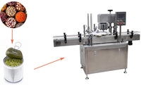 Máquina de sellado de latas rotativa automática