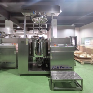 300L sưởi ấm tự động làm mát chân không homogenizing Emulsifier trộn Máy kem đánh răng máy làm - Product Image 5