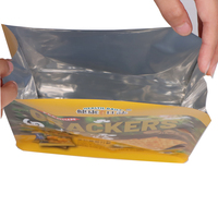 Sac d'emballage en plastique personnalisé en aluminium pour biscuits, chips, viande séchée, bonbons, noix, sachet debout