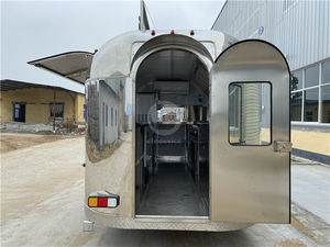 חיצוני towable חם כלב עגלות חיצוני חטיף מזון מהיר שירות אוטומטיות מיכל קרוואן מוסמך מזון משאית - Product Image 5