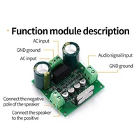 Carte amplificateur de puissance numérique 100W TDA7294 TDA7293 Module amplificateur audio haute puissance double 12-32V monocanal pour haut-parleur de bricolage
