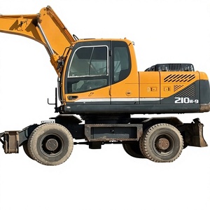 Excavadora de Ruedas Hyundai 210W-9T Usada, Motor Original Confiable, Maquinaria de Construcción Bien Mantenida Lista para Trabajar - Product Image 1