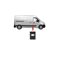 Moulure de protection de carrosserie automobile fournie par l'usine 768560130, garniture universelle côté gauche et droit pour Renault Master