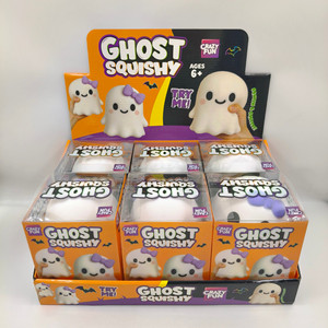 Juguete de Peluche de Fantasma Divertido de 15 cm/5.91 pulgadas, Juguete de Peluche de Fantasma de Halloween, Suave y Adorable, para Aliviar el Estrés, de TPR, de Rebote Lento - Product Image 2