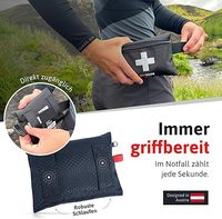 Trousse de premiers secours de voyage ultralégère et compacte pour la randonnée, l'escalade et les sports nautiques - Sac d'urgence avec les essentiels
