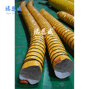 Tubo <span class=keywords><strong>de</strong></span> ventilación <span class=keywords><strong>de</strong></span> aislamiento <span class=keywords><strong>de</strong></span> <span class=keywords><strong>aire</strong></span> acondicionado <span class=keywords><strong>de</strong></span> conducto Flexible con aislamiento térmico <span class=keywords><strong>de</strong></span> alta calidad <span class=keywords><strong>de</strong></span> 100mm-1500mm - Product Image 6