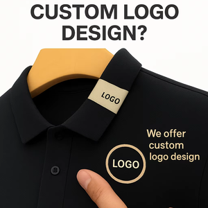 Polo de Golf de Algodón 100% al Por Mayor con Logo Impreso Personalizado, Camiseta Polo Unisex Lisa de Alta Calidad y Transpirable - Product Image 1