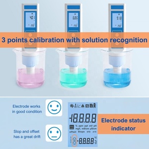 Phẳng Túi pH Tester với lớn LCD tiêu chuẩn giải pháp công nhận PH bút bao gồm có thể thay thế PH probe cho hydroponics hồ bơi - Product Image 4