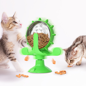 Juguete Interactivo Giratorio <span class=keywords><strong>para</strong></span> <span class=keywords><strong>Gatos</strong></span>, Dispensador Lento de Comida, Juguetes de Entrenamiento <span class=keywords><strong>para</strong></span> <span class=keywords><strong>Gatos</strong></span> - Product Image 1
