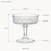 Verres à pied en cobalt massif, portables, vintage, pour champagne, design original, pour restaurants et fêtes