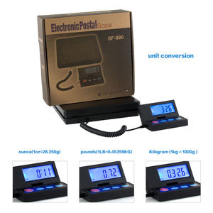 110lb 50kg Elektronische Post Skala Tragbare Digital gewicht waage Paket Brief Porto Kommerzielle Waagen - Product Image 3