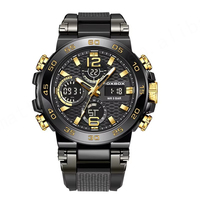 Reloj de Pulsera Masculino FOXBOX 8922 con Doble Pantalla, Deportivo, Resistente al Agua, de Lujo, con Corona Elegante y Moderna