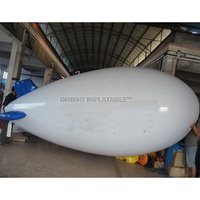 Orient-hinchables de pvc para publicidad, inflables, zeppelin, airship, flying helium blimp para promoción