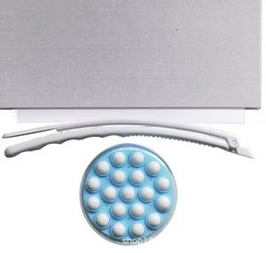 Customized Folding Pop-up Brush with <b>Mirror</b> <b>Promotional</b> Gifts Compact Foldable Massage Brush - Product Image 3
