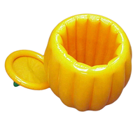 Plateau de piscine gonflable flottant, seau à glace, noir, pour plage, 1 pièce