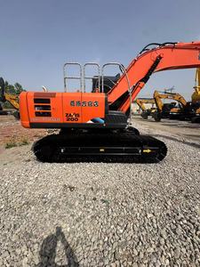 Excavadora Usada Original Hitachi ZX200, Excavadora de Cadenas de 20 Toneladas, Excavadora Hidráulica para Movimiento de Tierras, para Excavaciones de Construcción - Product Image 1