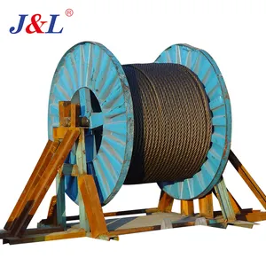 JULI Wire Rope Galvanized Or Lubrication Wire Rope Sling 6" Steel Sling Wire Non-Corrosive OEM ODM