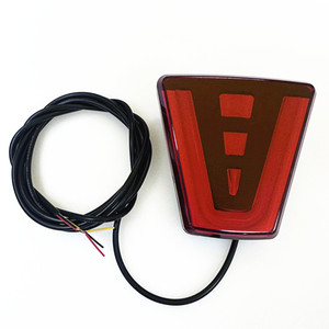 Luces traseras para coches eléctricos, intermitentes, luces de circulación diurna, equipo anticolisión trasera para conducción nocturna, luces de crucero F1 - Product Image 3