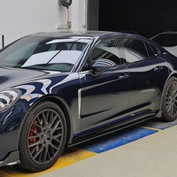 Jupes latérales en fibre de carbone sèche préimprégnée, kit carrosserie, panneaux aérodynamiques pour Porsche 718 GTS 2017-2023, ajustement parfait, amélioration sportive