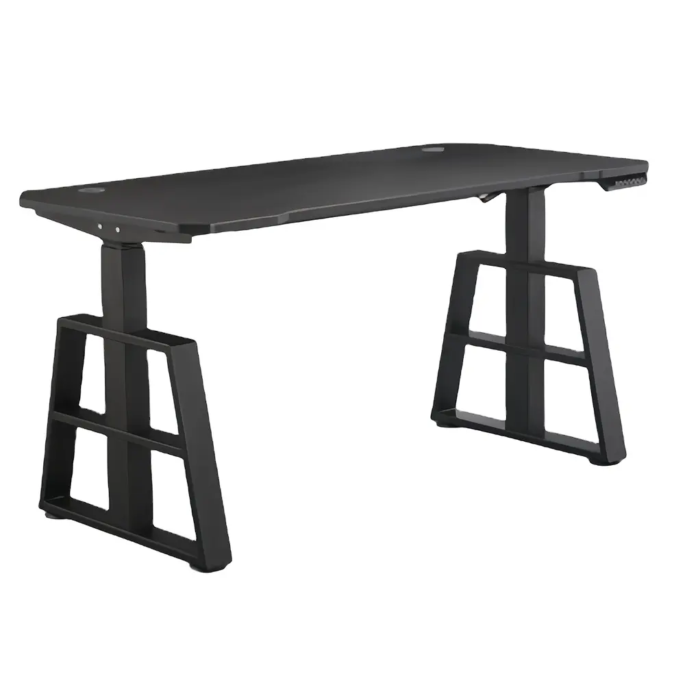 Customized Modern Standing Desk New Design Metal Frame With Electronic Adjustable Height Stand-Up Table