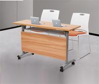 Fabricant chinois de bureaux pliants en bois, table de réunion, table de conférence, table pliante pour l'école, table de formation moderne