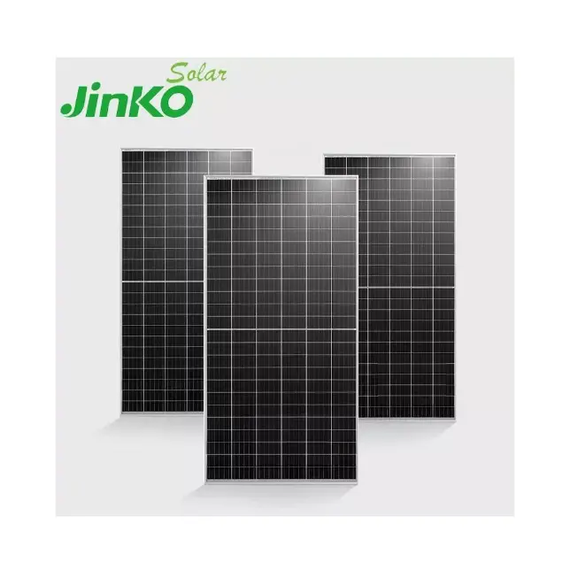Jinko ขายส่งโพลี PV Tiger Neo N-ประเภท 60HL4-(V) 470-490 วัตต์พับยืดหยุ่นสีดํา Monocrystalline โพลีคริสตัลไลน์พลังงานแสงอาทิตย์
