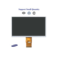 Écran LCD TFT de haute qualité de 7 pouces, interface RGB 800x480, couleur 24 bits, panneau tactile capacitif, rétroéclairage LED, 400-650 cd/m2
