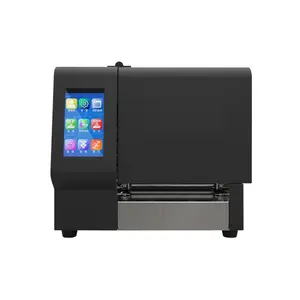Hete Industriële 4.3 Inch Touchscreen Hangtag Printer Lint 43d Multifunctionele Label Drukmachine Hoge Snelheid 300 Dpi Max