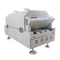 Sistema de Aire Caliente Infrarrojo, Mini Horno de Reflujo sin Plomo con Seis Zonas de Calentamiento LED, Puhui T961 para Calentador Infrarrojo de Circuitos Integrados