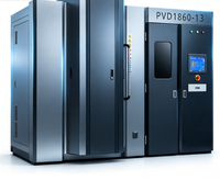 AsiaLink Machine de revêtement PVD sous vide, unité de dépôt physique par évaporation pour acier inoxydable, quincaillerie, vaisselle, taille de chambre personnalisée