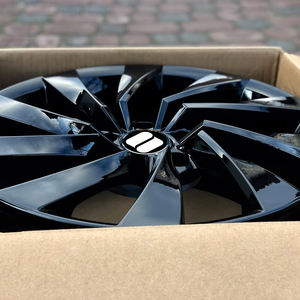 SY-09099 1 pièce, jantes en alliage de voiture de tourisme, couleur noire brillante personnalisée, légères, pour Tesla 18 19 20 22 <span class=keywords><strong>pouces</strong></span> 5*114.3 5*120 - Product Image 6