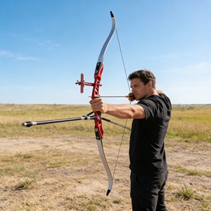 Équipement de tir à l'<span class=keywords><strong>arc</strong></span> portable personnalisable pour l'extérieur, équipement de tir à l'<span class=keywords><strong>arc</strong></span> <span class=keywords><strong>classique</strong></span> traditionnel pour la pratique de tir sur cible en compétition - Product Image 2