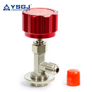 1/4 Zoll Auto AC kann auf Ventil flaschen öffner für <span class=keywords><strong>R22</strong></span> R134a R410A Gas kältemittel klopfen - Product Image 2