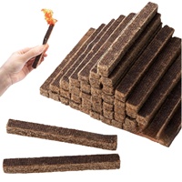 Briquettes de charbon de bois pour barbecue, allume-feu en fibre de bois, blocs accélérateurs de combustion, bâtonnets de bois cirés, briquettes de carbone sur commande