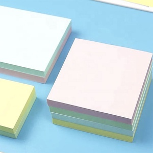 Màu Sắc Hỗn Hợp Dính Ghi Chú Hình Vuông Tự Dính Miếng Đệm Biểu Tượng Tùy Chỉnh In Ấn Cho Các Trường Học Văn Phòng Phẩm Văn Phòng Nguồn Cung Cấp Memo <span class=keywords><strong>Pad</strong></span> - Product Image 6
