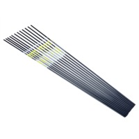 Flèches en carbone jaunes VAP V1, diamètre intérieur 4,2 mm, spine 350-900, rectitude ± 0,003 pouces