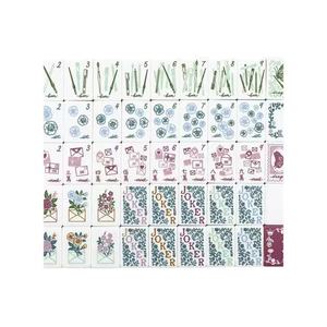 American Luxury <b>Mahjong</b> <b>Set</b> Premium 4-layer Acrylic Mother-of-pearl Floral Patterns Durable Portable Packaging Containing 160 - Product Image 1