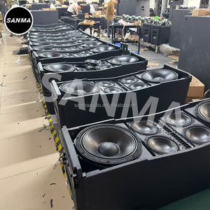 HDL 50A 4K Double 12 pouces 3 voies, enceintes actives Line Array, système de sonorisation alimenté, enceintes audio professionnelles pour scène - Product Image 5