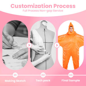 卸売 大人用ヒトデコスチューム フルボディジャンプスーツ CE認証 熱帯ビーチパーティー向け大量供給 - Product Image 2